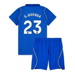 Chelsea Geovany Quenda #23 Replika Hemmatröja Barn 2026-27 Kortärmad (+ Korta byxor)